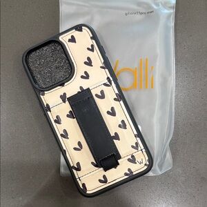 Walli Heart Case for iPhone 15 Pro Max